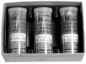 Micro Essential Laboratory - pH Hydrion Colour Safe Capsule Set