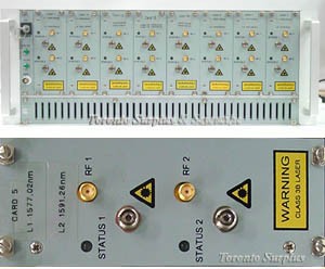 Nortel Laser Bank S-Band, 1550 nm, 8 Modules, Rack Mount (In Stock) z1