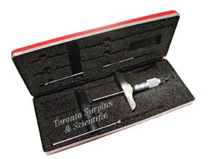 Starrett 445 Series 445BZ-3RL Depth Micrometer Set (In Stock) 4m