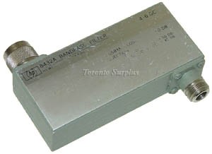HP 8432A / Agilent 8432A Bandpass Filter 4 to 6 Ghz (In Stock)
