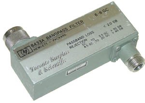 HP 8433A / Agilent 8433A Bandpass Filter 6 to 8 Ghz (In Stock)