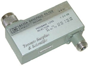 HP 8435A / Agilent 8435A Bandpass Filter 4 to 8 Ghz (In Stock)