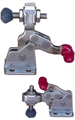 DE-STA-CO Horizontal Handle Hold-Down Clamp, Stainless (may be P/N 305-USS)