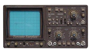 Philips PM3302 Oscilloscope 20 MHz  Digital Storage, Dual Channel