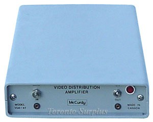 McCurdy VDA-41 Video Distribution Amplifier