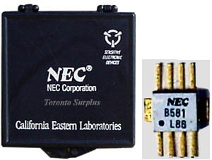 NEC California Eastern Lab UPB581B(D)  RF Chips Divide-by-2 Prescaler DC to 2.8 GHz
