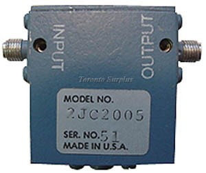 Western Microwave 2JC-2005 Circulator / Isolator 600-800 MHz