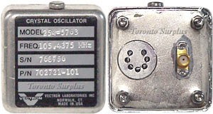 Vectron Laboratories Crystal Oscillator Model 254-5763