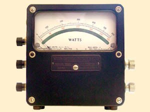 Weston Electrical Instrument Corp. Model 432 AC Wattmeter - Vintage Made in U.S.A. Quality