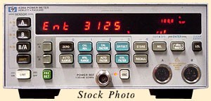HP 438A / Agilent 438A Power Meter, Dual Channel HP-IB, 100 kHz to 26.5 GHz
