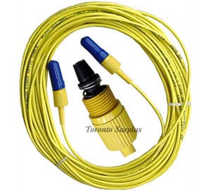 Fiber Optic Cable with Biconic Connectors - NEW