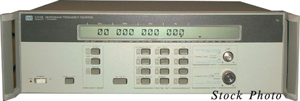 HP / Agilent 5352B Microwave Frequency Counter CW with OPT 005 Frequency Extention, 10Hz to 46GHz