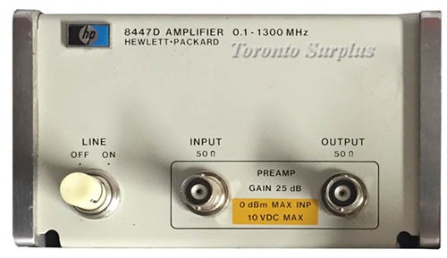 HP 8447D / Agilent 8447D - Amplifier 0.1-1300 MHz