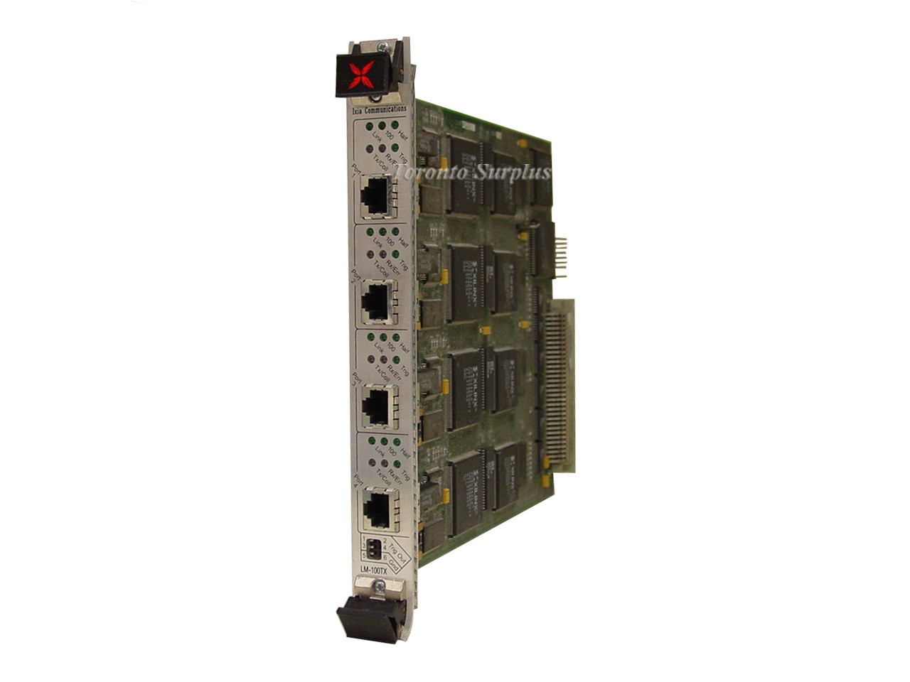 Ixia LM100TX 4-Port Multilayer 10/100Mbps TX Ethernet Load Module