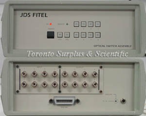 JDS FITEL Model SW11A1-10SP Optical Switch Assembly 