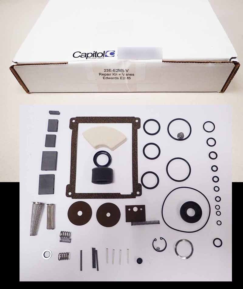 Capitol Vacuum Parts23E-E2M5-V Repair Kit and Vanes