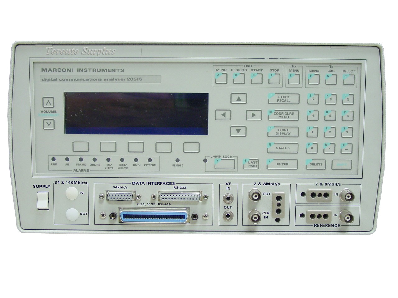 Marconi 2851S Digital Communications Analyzer OPT FITTED 01, 04, 13