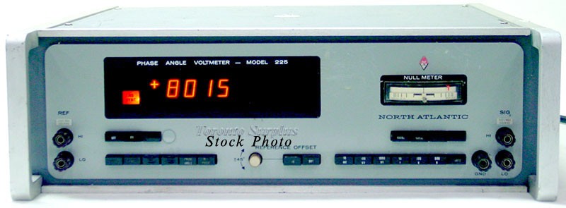 North Atlantic 225 Phase Angle Voltmeter