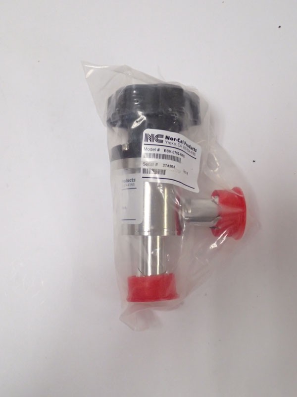 Nor-Cal Products ESC-0752-NWB REV A NW-16B Manual Angle Poppet Valve