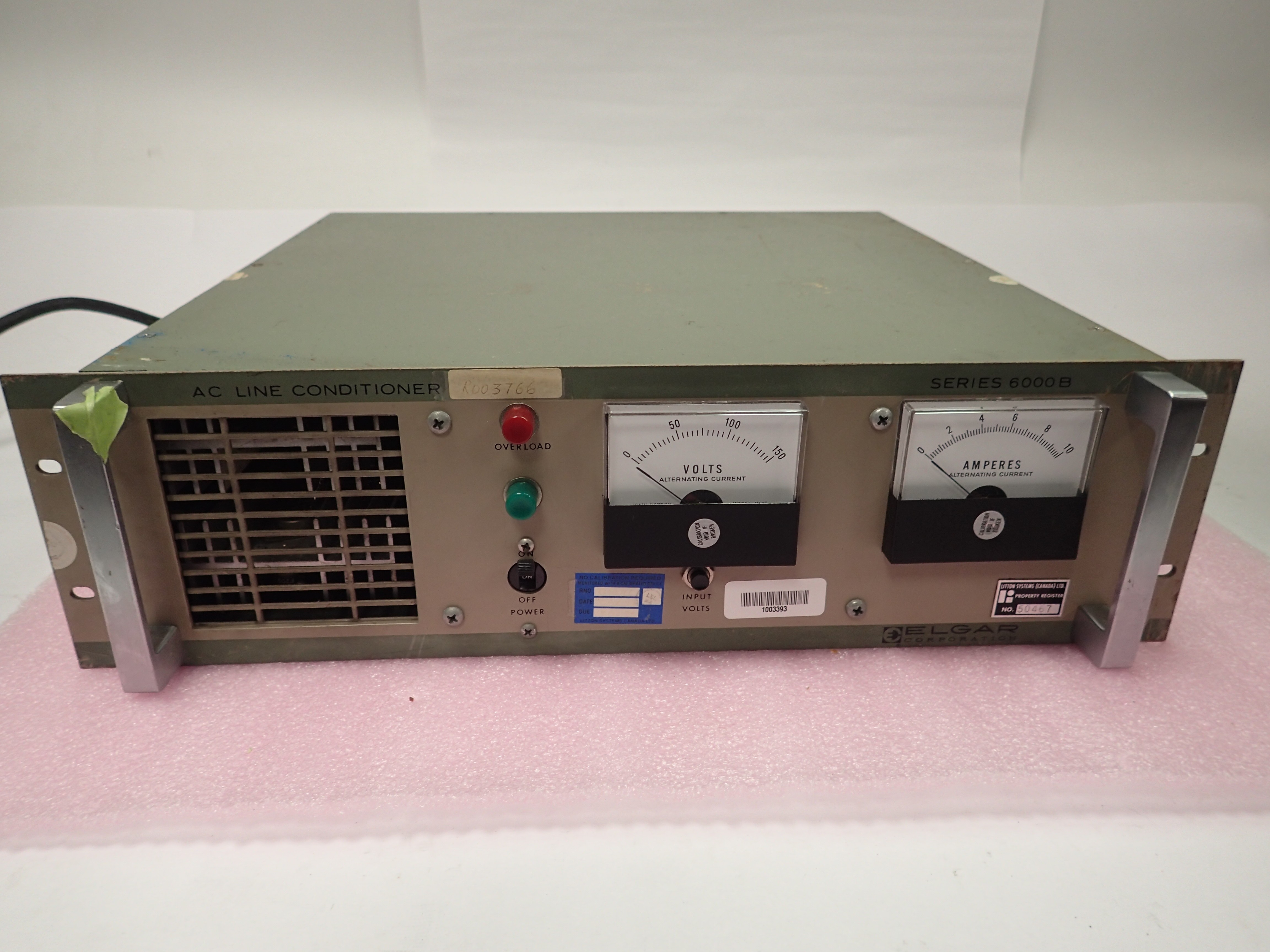 Elgar Corporation AC Line Conditioner 6004-B, 6000 Series