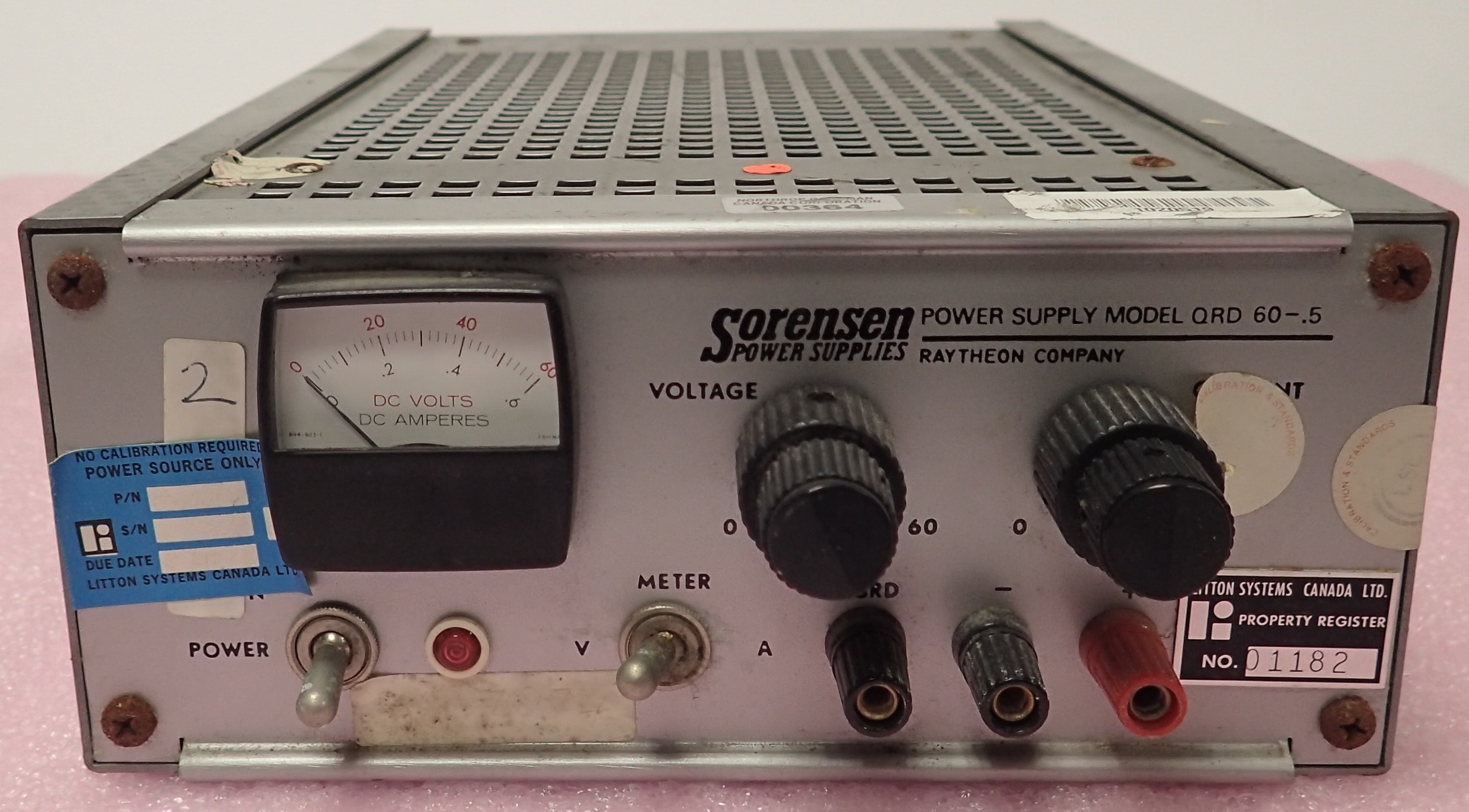 Sorensen QRD60-.5 / QRD 60-.5 Precision DC Bench Power Supply