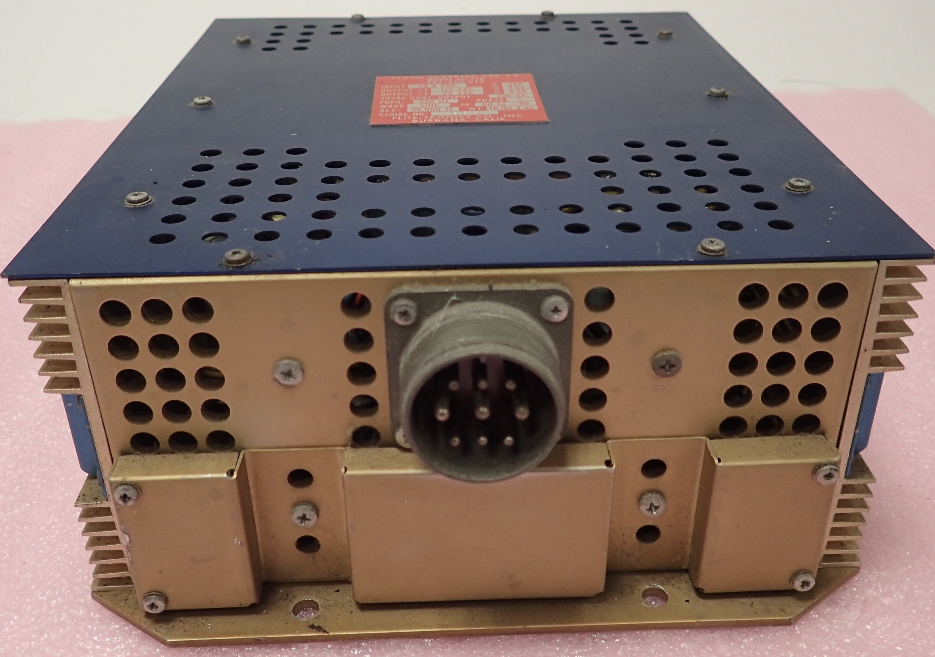 Flite-Tronics Co. PC-17A Static Inverter 750VA, 28V