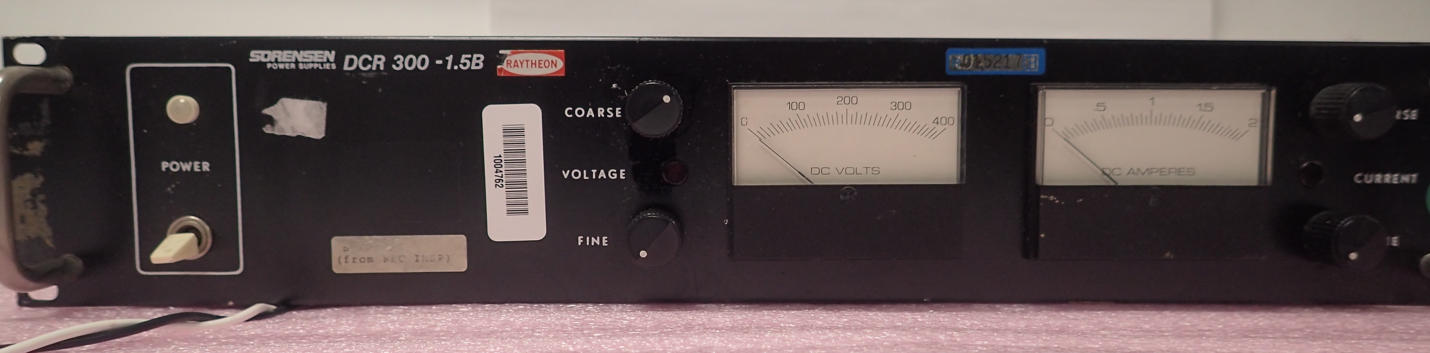 Sorensen DCR 300-1.5B High Voltage, Precision Linear DC Power Supply