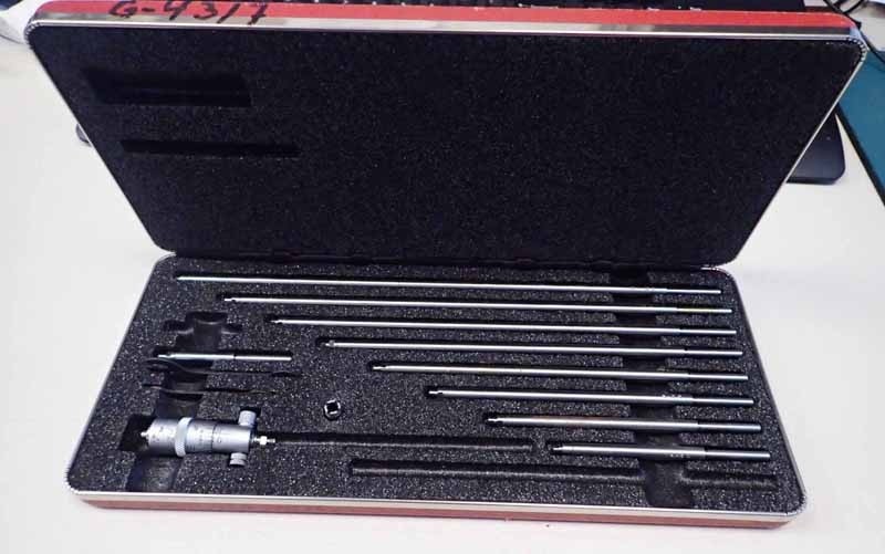 Starrett No 124 Solid-Rod Inside Micrometer Set 13