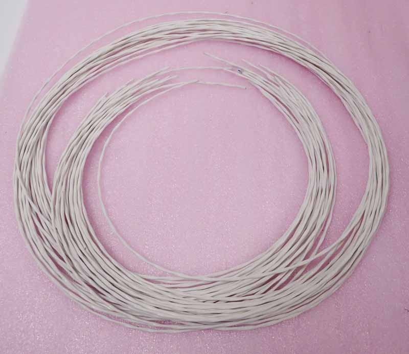 Shielded Silver Plated Teflon 2 Wire Twist- Lot of 20 6 Ft length