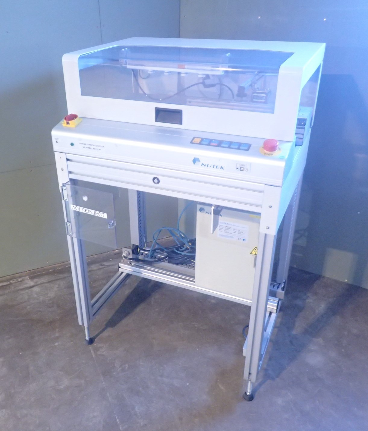 NuTek NTM410M-750-1 Single-Track Linking Conveyor