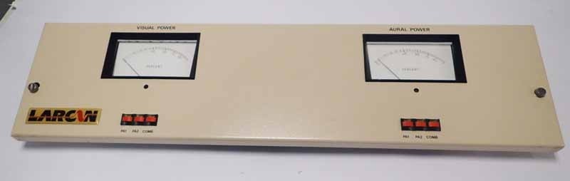 Larcan Front Panel: 40D1290G1 Prefix 5  Visual Power / Aural Power