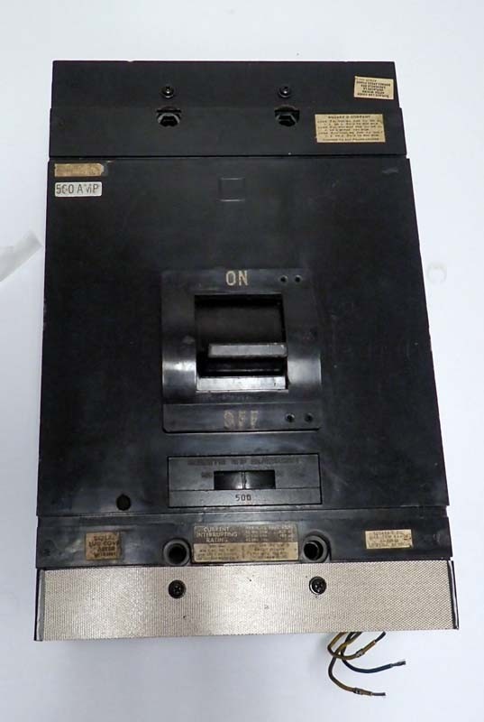 Square D MAL36500 500A Moulded Case Circuit Breaker