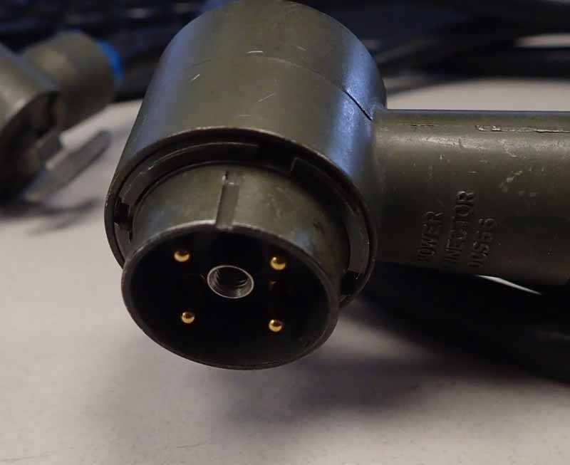 Harris Corporation 10181-0004-A006 DC Pwr Cable