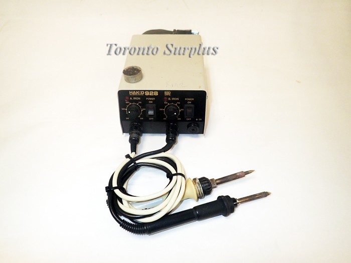 Hakko 928 Soldering Station 120W with 900 903 Irons