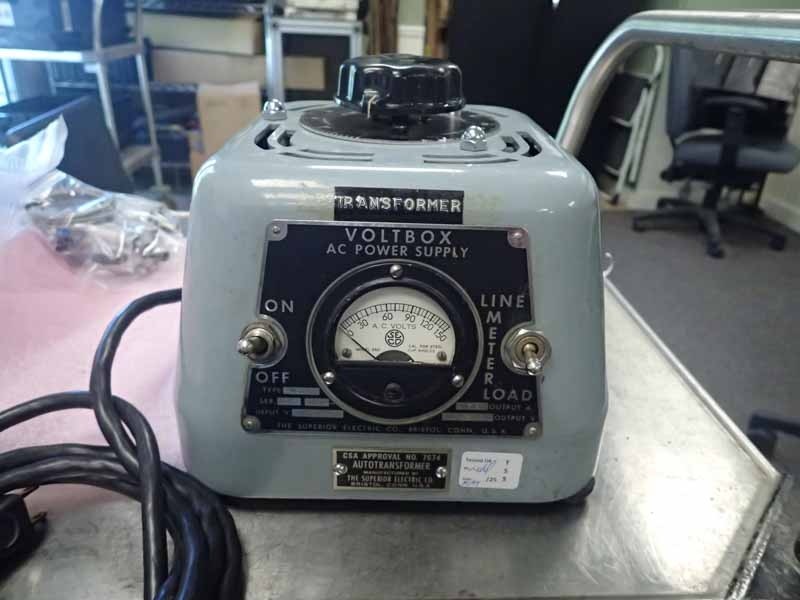 Superior Electric Voltbox UC1M AC Autotransformer