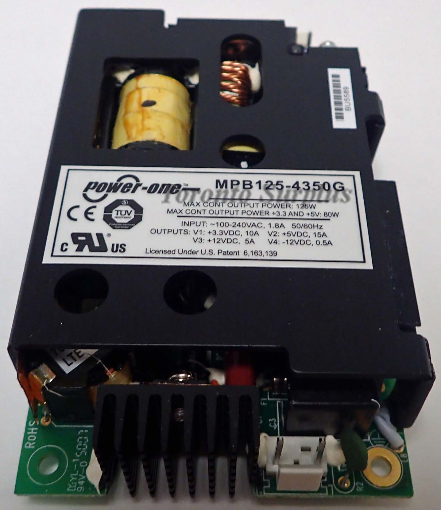 Power One MPB125-4350G / MPB1254350G Series Switcher