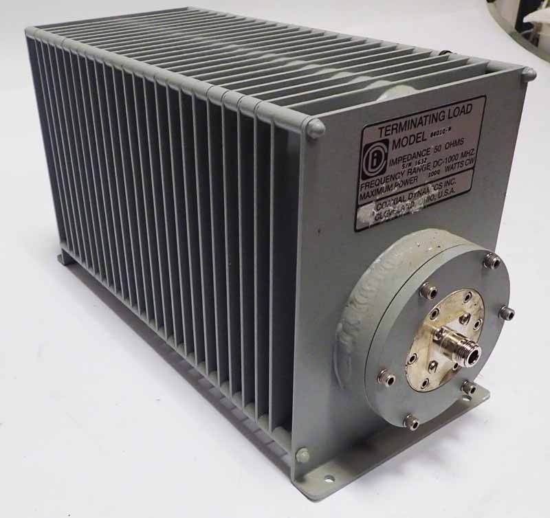 Coaxial Dynamics Inc Terminating Load 84010-N Freq Range Dc-1000 MHz