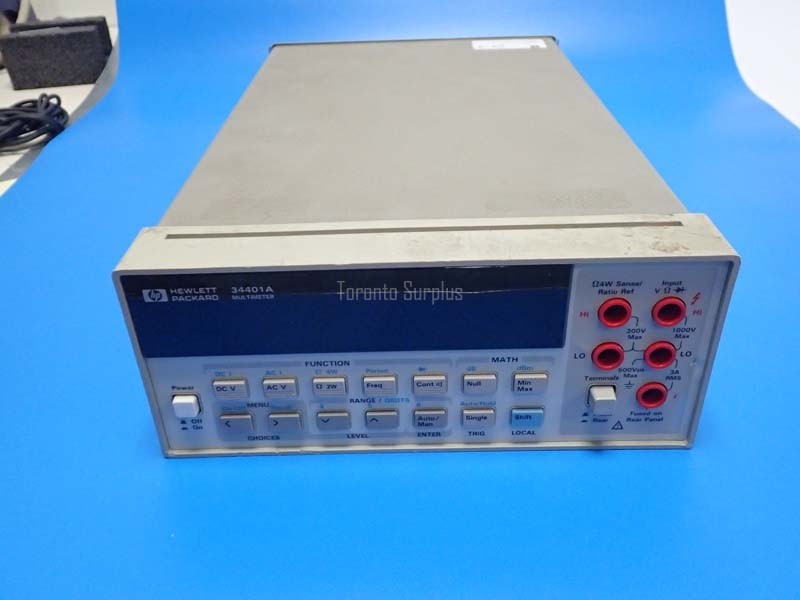 HP 34401A / Agilent 34401A Digital Multimeter, 6.5 Digit