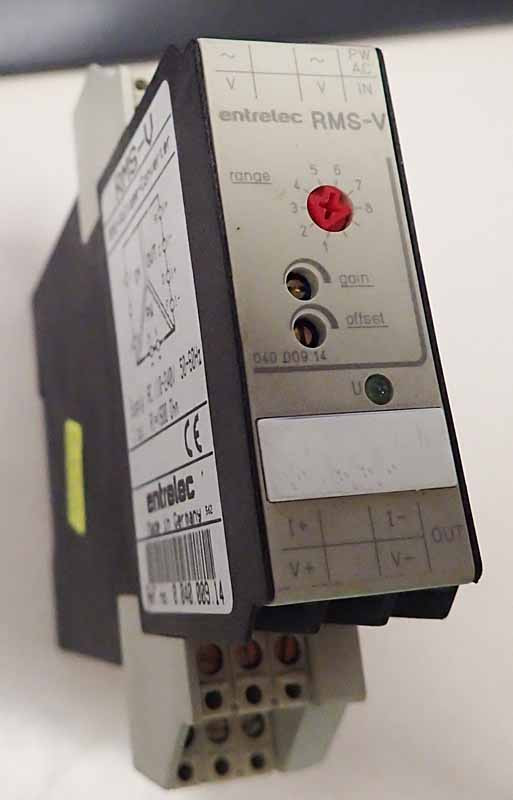Entrelec RMS-V 0.040.009.14 / 0040009 Voltage Converter 110-240V AC, 50 / 60Hz