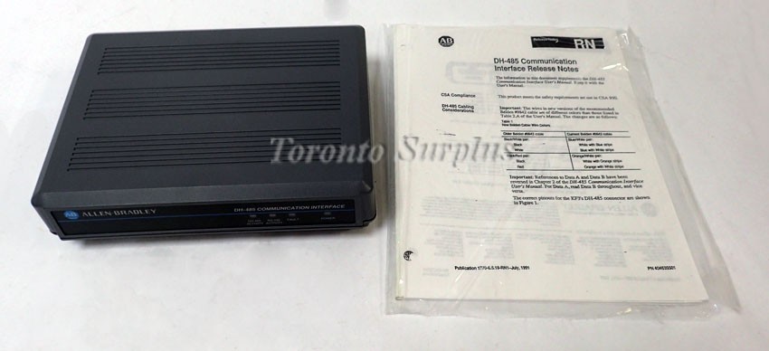 Allen-Bradley DH-485 Communication Interface 7