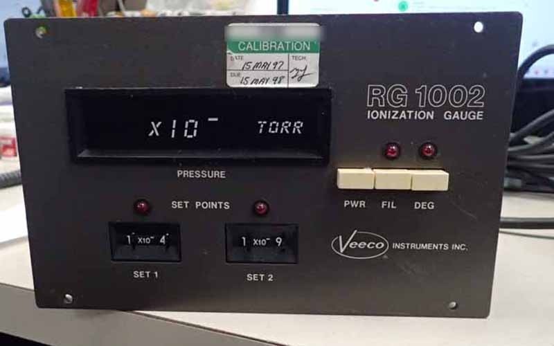 Veeco Instruments RG 1002 Ionization Gauge Controller