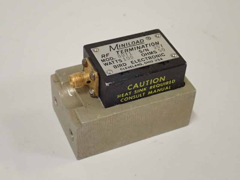 Bird Electric 8071 Miniload RF Termination 100W 50Ω - Coax Resistor/Dummy Load  