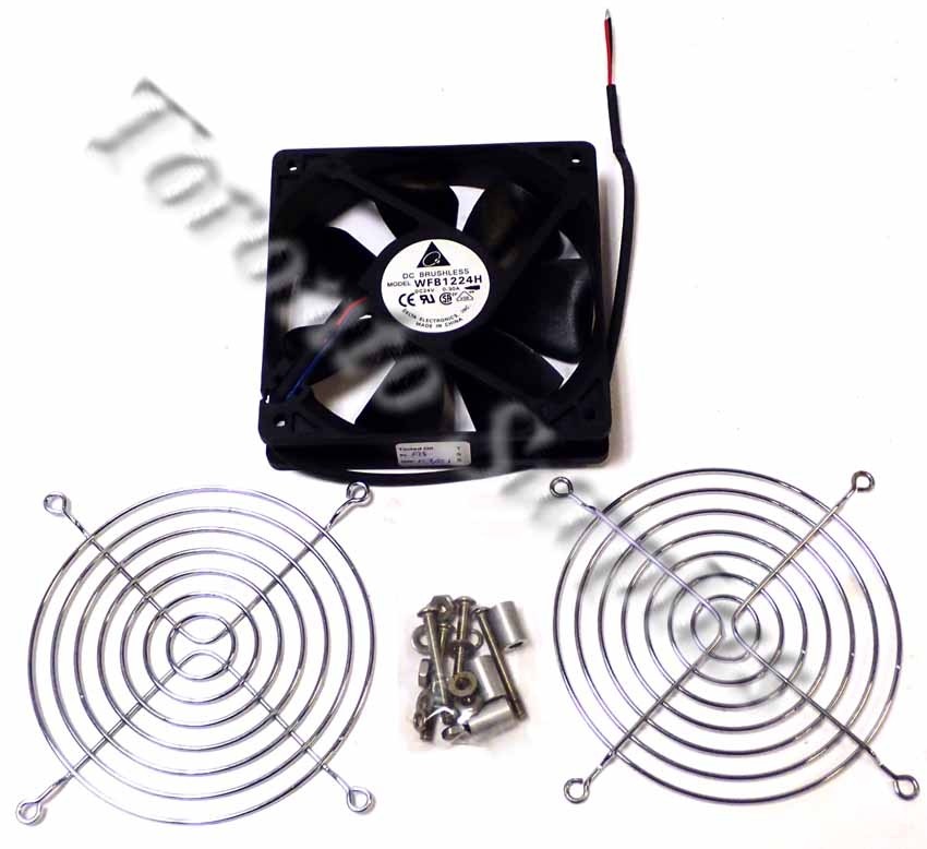 Delta Electronics WFB1224H DC Brushless Fan 4.75x4.75x1 24Vdc 0.30A