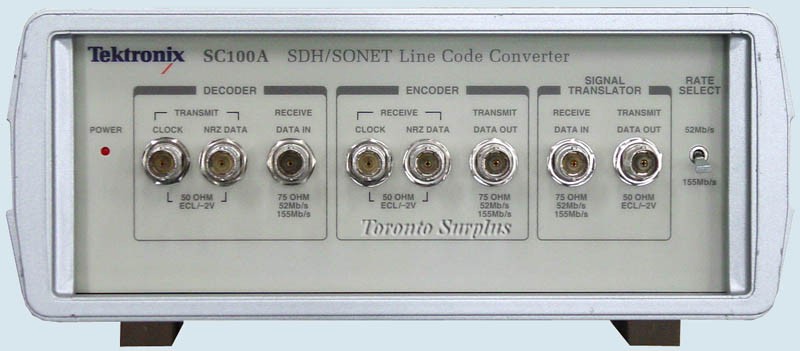 Tektronix SC100A SDH/SONET Line Code Converter (In Stock) z1