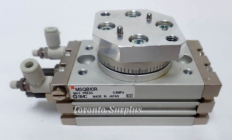 SMC MSQB10R 10mm Rotary Table Rack & Pinion Style Cylinder
