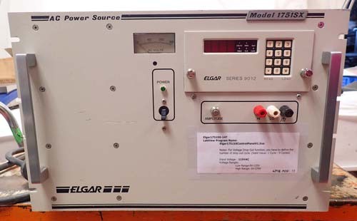 Elgar 1751SX-14T AC Power Source 