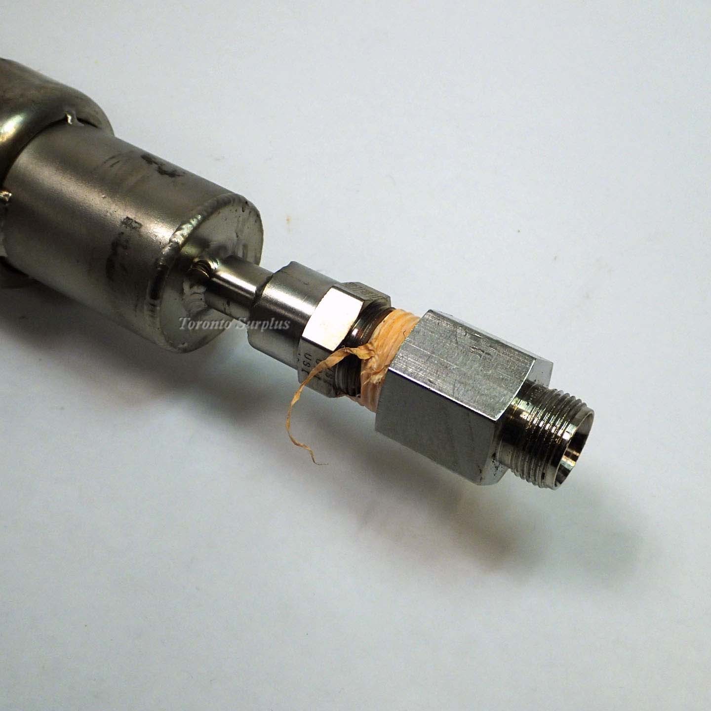 Quality Cryogenics Vacuum Jacketed Pipe VJ Liquid Nitrogen LN2 Transfer Hose Spiral Wrap 1/2" ID, 1-7/8 OD, 4' 