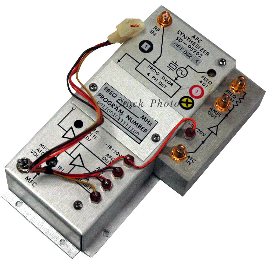 AFC Automatic Frequency Control Synthesizer SD-95262 / SD 95262 / 5998-21-906-9710 / 5998219069710 with Opt 002 248.75 MHz 