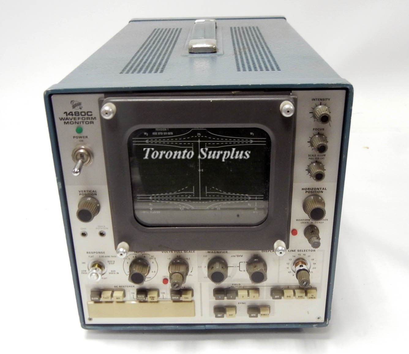 Tektronix 1480C Waveform Monitor.
