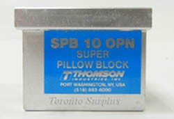 Thomson Industries, SPB 10 OPN, Super Ball Bushing Lindear Bearing Pillow Block, Open Pillow Block